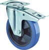 Lenkrolle BS ROLLEN,  200/50mm L420 Platte,Elastik bl.RL,FestL420.B61.200 BS ROLLEN