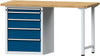 Kombiwerkbank ANKE,  2000 mm Modell 829 V