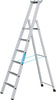 Stufenleiter ZARGES,  Saferstep S 7 Stufen Plattformhöhe 1,85 m Arbeitshöhe 3,85 m ZARGES