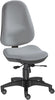 Bandscheibenstuhl SITWELL,  Profi Ultra XL grau belastbar bis 150 kg Bezug: 100 % Polyester