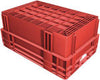 Drehstapelbehälter LA-KA-PE,  DTK 600x400x420 mm rot LA-KA-PE
