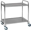 Tischwagen NEUTRAL,  m. 2 Ladefl. 825x500, Edelstahl