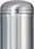 Sperrpfosten NEUTRAL,  Edelstahl D 76 mm, zum einbeton.