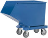 Muldenkipper FETRA,  800l B1105xT1458xH1099 mm RAL 5007 Tragkraft 800kg mit Ablasshahn