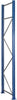 Rahmen SCHULTE,  inkl. Zubehor H3500xT1100mm unmontiert Stutzenbreite 76 mm  blau