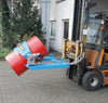Fasskipper BAUER SÜDLOHN,  300kg m. Handkurbel, lack.