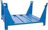 Lagergestell NEUTRAL,  RAL5010 B1200xT800xH600 mm Nutzlast1,5t Auflast4,5t mit Eckpfosten