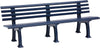 Gartenbank NEUTRAL,  JUIST 4-Sitzer Länge 2000 mm blau Blome