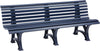 Gartenbank NEUTRAL,  BORKUM 4-Sitzer Länge 2000 mm blau Blome