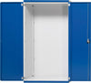 Schrankgehäuse ANKE,  B1085xT400xH1950mm RAL7035/5010 o.MittelwandSchwerlastschrank