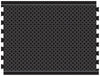 Arbeitsplatzmatte MILTEX,  YOGA LOCK Basic schwarz B90xT120 cm Mittelstück