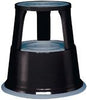 Rollhocker NEUTRAL,  Metall schwarz