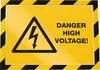 Magnetrahmen DURABLE,  SECURITY A4 DURAFRAME gelb/schwarz