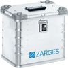 Alu-Kiste ZARGES,  K470 27 l IM: ca. B350xT250xH310 mmGriff am Deckel