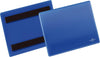 Kennzeichnungstasche DURABLE,  magnetisch A6 quer blau