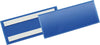Etikettentasche DURABLE,  B210xH74 mm blau, selbstklebend VE 50 Stück