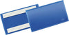 Etikettentasche DURABLE,  B150xH67 mm blau, selbstklebend VE 50 Stück