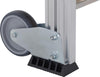 Treppenpodest ZARGES,  fahrbar 45G5 Stufen 800 mm breit Höhe 0,99 m