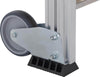 Treppenpodest ZARGES,  fahrbar 45G5 Stufen 1000 mm breit Höhe 0,99 m