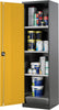 Chemikalienschrank ASECOS,  545x1950 1Tür,gelb,3Wbö
