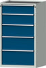 ANKE, SCHUBL.SCHRANK V760 MODELL 4007 V- RAL 7035 / RAL 5010