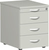 Schranksystem Flex GERAMÖBEL, Rollcont. 3 Kunststoff-SF430x600x566mm Lichtgrau geramöbel