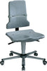 BIMOS, Bimos Arbeitsstuhl 9803-1000 Sintec 2 grau Sitzhöhe 430-580 mm mit Rollen