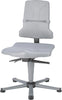 BIMOS, Bimos Arbeitsstuhl 9810-1000 Sintec 1 grau Sitzhöhe 430-580 mm mit Gleiter
