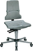 BIMOS, Bimos Arbeitsstuhl 9823-1000 Sintec 2 grau Sitzhöhe 430-580 mm mit Rollen