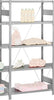 Grundregal NEUTRAL,  Edelstahl 4 Böd. 1750x600x1000 mm
