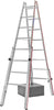 Treppenstehleiter HYMER,  4123 2 x 8 Sprossen HYMER