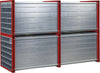 Wabenregal NEUTRAL,  RWR-30/3 1000x1000x3000 30 Fächer RAL 3000