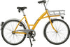 Transportfahrrad NEUTRAL,  Modus gelb, Schaltung mit Beleuchtung und Lastenträger