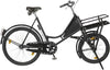 Lastenfahrrad NEUTRAL,  Classic schwarz, Beleuchtung mit Lastenträger