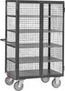 Kastenwagen FETRA,  5392 grau 1000x680mm Gitter Riegel