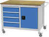 Werkbank BEDRUNKA + HIRTH,  mobil B 1250mm