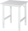 Arbeitstisch RAU,  Tom - EGB-Melamin-Platte B750xT800xH 760-1080mm EGB-Melamin-Platte