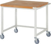 Mobile workbench, standard without drawer, depth 900 mm