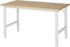 Arbeitstisch RAU,  Tom - Buche-Platte B1250xT800xH760-1 080mm Buche-Massiv-Platte
