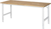 Arbeitstisch RAU,  Tom - Buche-Platte B2000xT800xH760-1 080mm Buche-Massiv-Platte