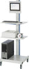 EDV-Säule RAU,  3,mobil 650x650x1750, gr/bl