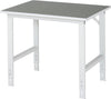 Arbeitstisch RAU,  Tom - Linoleum-Platte B1000xT800xH76 0-1080mm