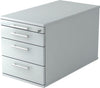 Rollcontainer HAMMERBACHER,  TC30 42,8x80x51,2 cm Grau