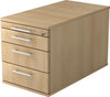 Rollcontainer HAMMERBACHER,  TC30 42,8x80x51,2 cm Eiche