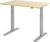 Schreibtisch HAMMERBACHER,  XMKA12 120 x 80 cm Ahorn, 25 mm dick ABS-Dickkante