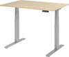 Schreibtisch HAMMERBACHER,  XDKB12 120 x 80 cm Eiche, 25 mm dick ABS-Dickkante