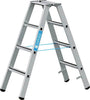 Stufenleiter ZARGES,  Saferstep B 2x4 Stufen Leiterlänge 1,15 m Arbeitshöhe 2,55 m ZARGES