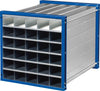 Wabenregal NEUTRAL,  RWR-30/1 1000x1000x1000 30 Fächer RAL 5010