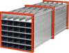 Wabenregal NEUTRAL,  RWR-30/3 1000x1000x3000 30 Fächer RAL 2004