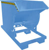 Kippbehälter BAUER,  BKM 1000 l B1060xT1760xH1270 mm RAL5012 Tragkraft 3000kg mit Abrollsystem